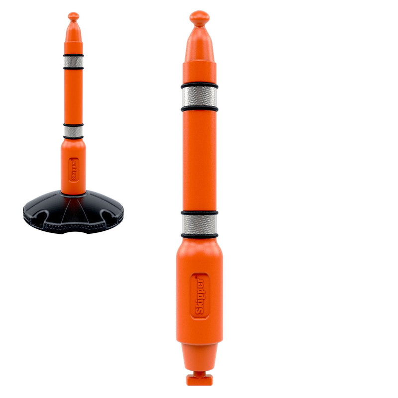 Skipper 27m Retractable Safety Post and Base Barrier Kit