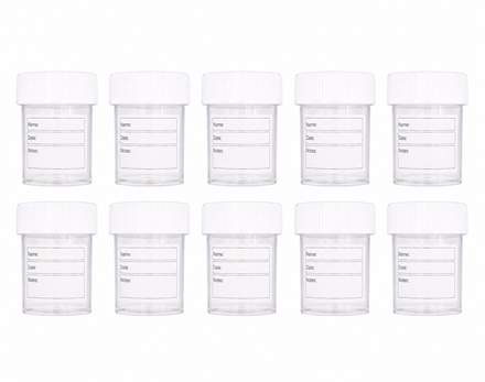 Medisure 60ml Specimen Container - 10 Pack