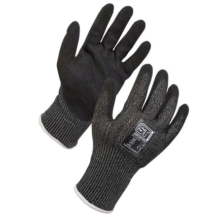 Supertouch Deflector F Cut Resistant Gloves - Black