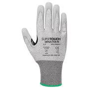 Supertouch Deflector PE Cut Level E PU Gloves