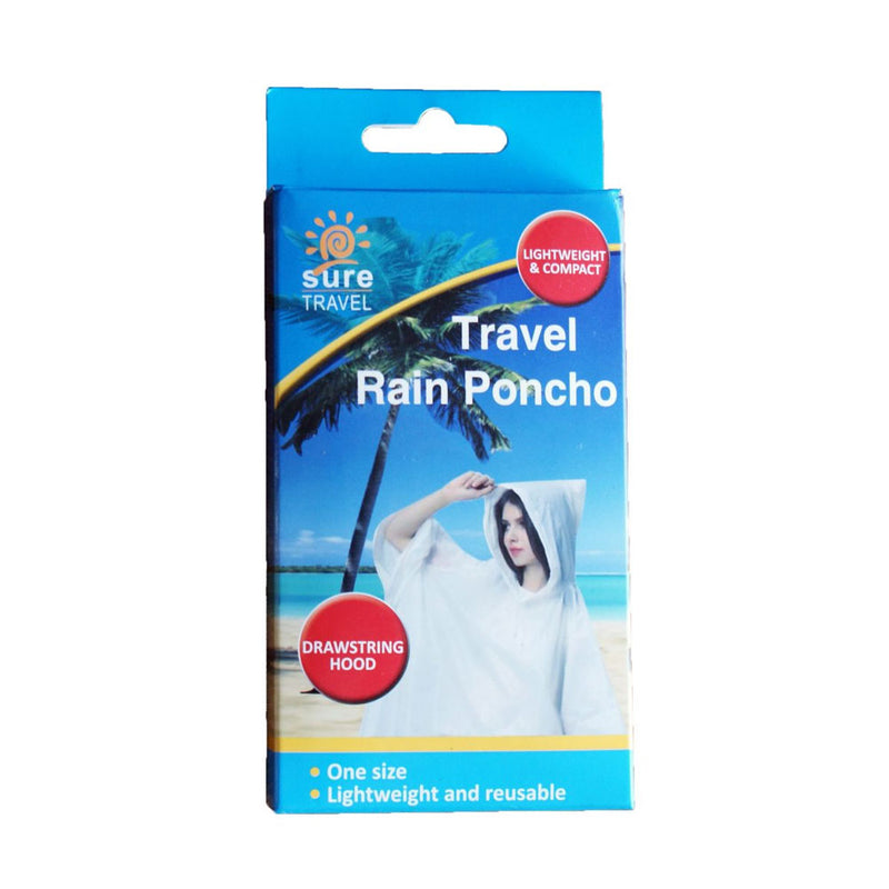 Sure Travel Lightweight Rain Poncho - IndustraCare