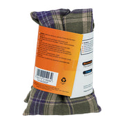 Sure Thermal Reusable Grey/Purple Tartan Heat Pack