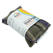 Sure Thermal Reusable Grey/Purple Tartan Heat Pack