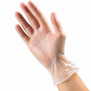 Powdered Disposable Vinyl Gloves 100pk
