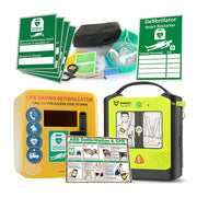 Vivest Power Beat X1 Semi-Automatic Defibrillator Outdoor Cabinet Bundle - IndustraCare