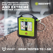 Vivest Power Beat X1 Semi-Automatic Defibrillator Indoor Bundle - IndustraCare
