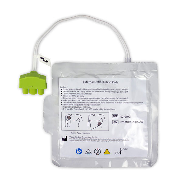 Vivest Power Beat AED Pads - IndustraCare