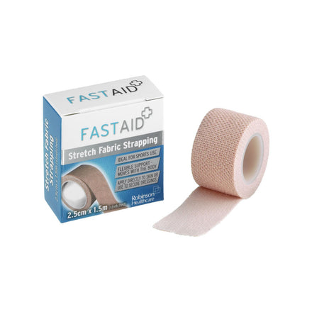 Fast Aid Stretch Strapping Tape 2.5cm x 1.5m