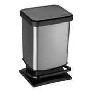 GPC Industries Premium Pedal Bin - Carbon Effect - IndustraCare