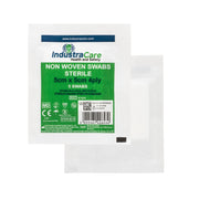 IndustraCare Sterile Gauze Swabs 5cm x 5cm - Box of 125
