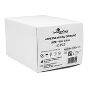 IndustraCare Sterile Adhesive Wound Dressing 10cm x 8cm - Pack of 50 - IndustraCare