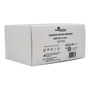 IndustraCare Sterile Adhesive Wound Dressing 8cm x 6cm - Pack of 100 - IndustraCare