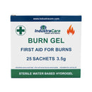 IndustraCare Burns Gel Sachets 3.5g - Box of 25 - IndustraCare