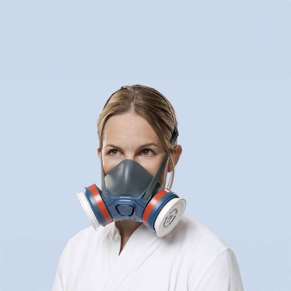 Moldex Halbmaske Serie 7000 Größe M aus Silikon wiederverwendbar, 1 Stück, 7005