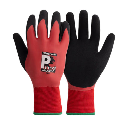 PRED Atlantic Waterproof Gloves Red