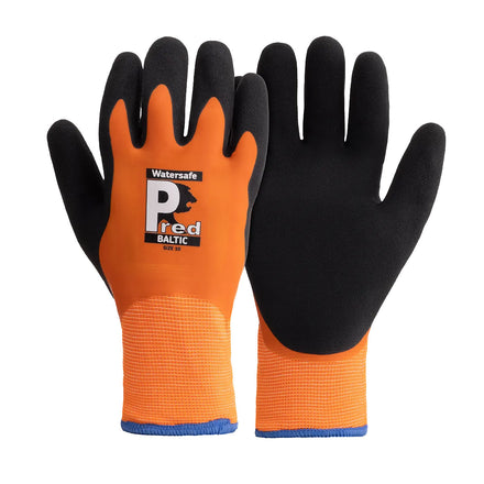 PRED Watersafe Baltic Thermal Gloves Orange