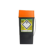 Sharpsafe 5th Gen Sharps Bin 0.6 Litre Orange Lid - Bulk Case of 100 - IndustraCare