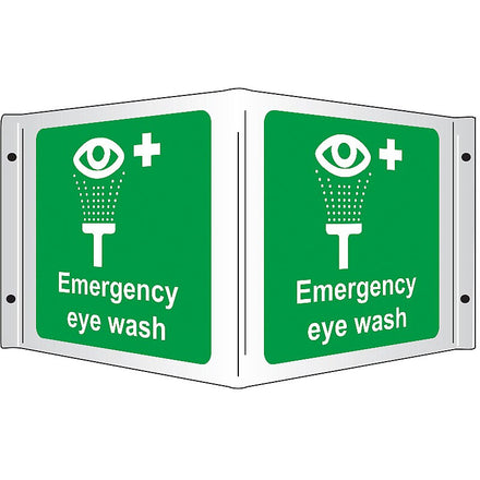 Eyewash 3D Projecting Sign 43x20cm