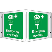 Eyewash 3D Projecting Sign 43x20cm - IndustraCare