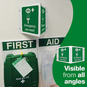 Eyewash 3D Projecting Sign 43x20cm - IndustraCare