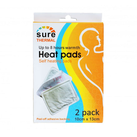 Sure Thermal Self Heating Heat Pads - Pack of 2