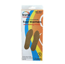 Sure Thermal Self Heating Foot Warming Insoles Small/Medium - Pack of 2