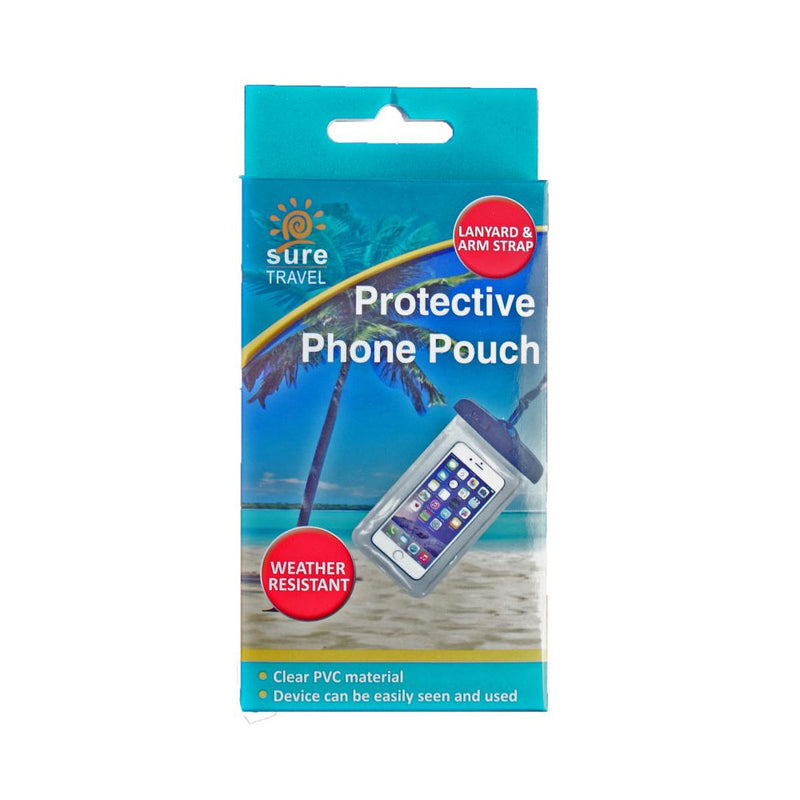 Sure Travel Protective Phone Pouch with Lanyard - IndustraCare