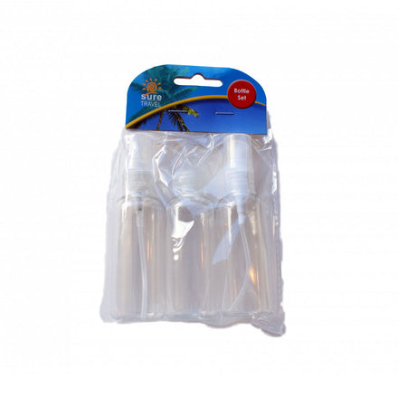 Sure Travel 3 x 50ml Travel Bottle Set
