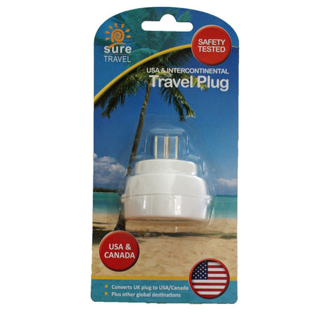 Sure Travel UK to USA Plug Adaptor