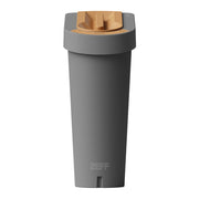 UK uBin Eco Friendly Office Recycle Bin and Lid - Grey - IndustraCare
