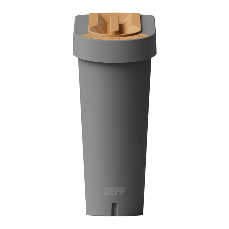 UK uBin Eco Friendly Office Recycle Bin and Lid - Grey