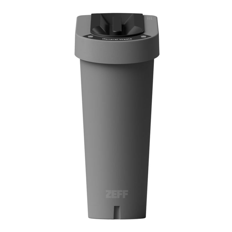 UK uBin Eco Friendly Office Recycle Bin and Lid - Grey