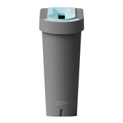 UK uBin Eco Friendly Office Recycle Bin and Lid - Grey - IndustraCare