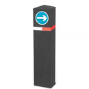 Berkeley Recycled Rubber Bollard - IndustraCare
