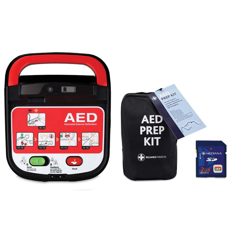 Mediana A15 AED Bundle with Prep Kit and SD Card - IndustraCare