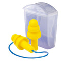 3M E-A-R Ultrafit Corded Earplugs with Plastic Storage Box - IndustraCare
