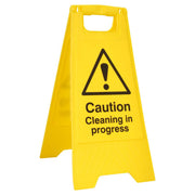 B-Safe Caution Cleaning in Progress A Board - IndustraCare