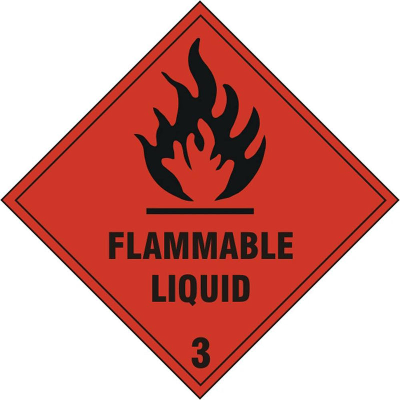 Flammable Liquid 3 Diamond S.A.V Sign - IndustraCare