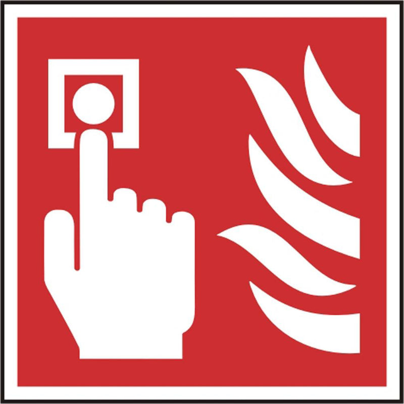 Fire Alarm Call Point Symbol SAV Sign - IndustraCare