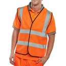 Hi Vis EN471 Vest Orange - IndustraCare