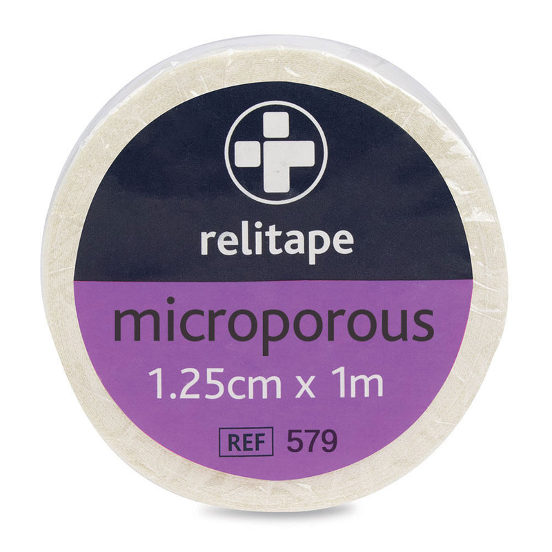 Relitape 579 Microporous Tape 1.25cm x 1m - IndustraCare