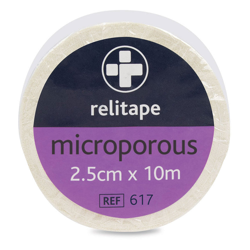 Relitape 617 Microporous Tape 2.5cm x 10m - IndustraCare