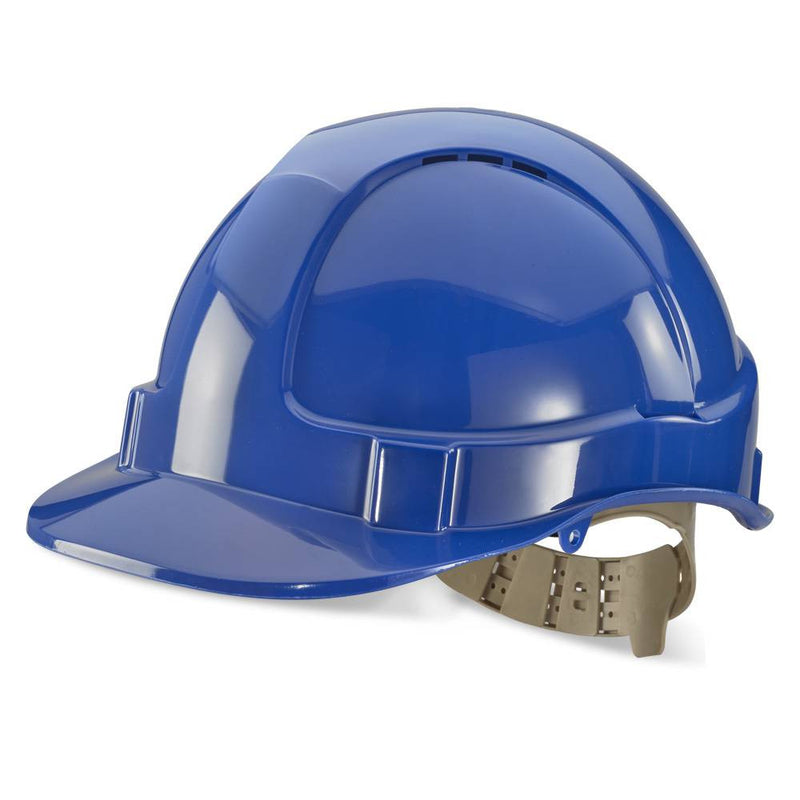 B-Brand Vented Safety Helmet - Blue - IndustraCare
