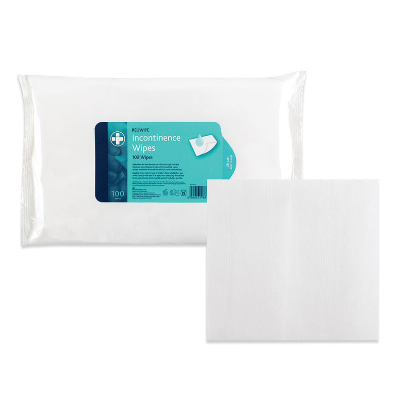 Reliwipe 752 Incontinence Wipes (Pack of 100) - IndustraCare
