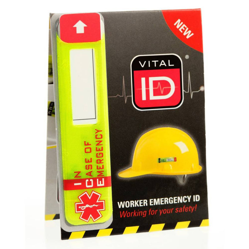 Worker Emergency ID with data window - IndustraCare