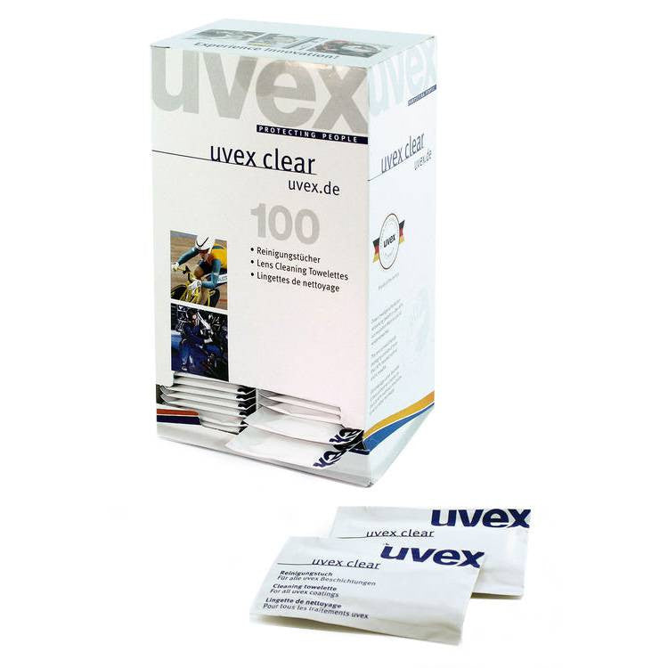 Uvex Cleaning Towelettes Box of 100 - IndustraCare