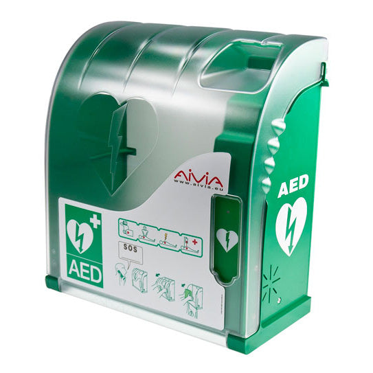 Aivia 200 Defibrillator Cabinet with Heating & Alarm - IndustraCare