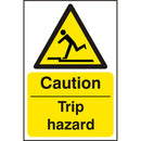 Caution Trip Hazard S.A.V Sign - IndustraCare