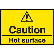 Caution Hot Surface S.A.V Sign - IndustraCare