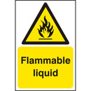 Flammable Liquid S.A.V Sign - IndustraCare